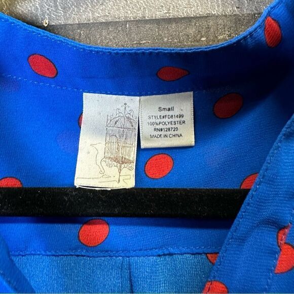 Anthropologie Bird Cage Label Blouse small oversized sheer - Picture 2 of 8